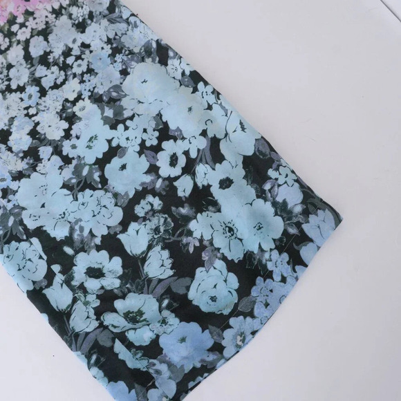 Reiss Floral Print Wide Leg Trousers Pants Size 8 NWT - Picture 8 of 15